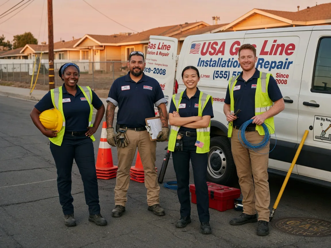 Gas Line Installation company in South Bloomingville, OH